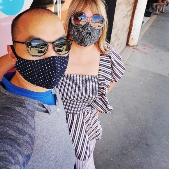 Figue cotton poplin peplum top XL - Picture 6 of 6